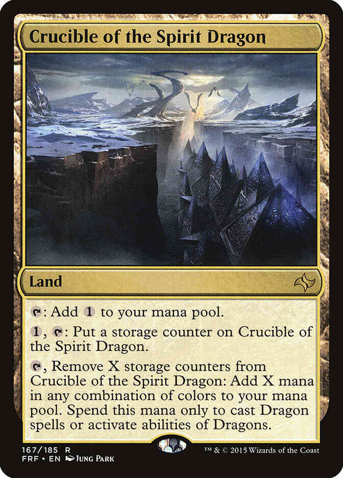 Crucible of the Spirit Dragon [167] [Fate Reforged] [Non-Foil]