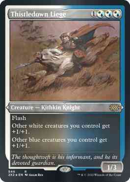Thistledown Liege [544] [Double Masters 2022] [Etched Foil]