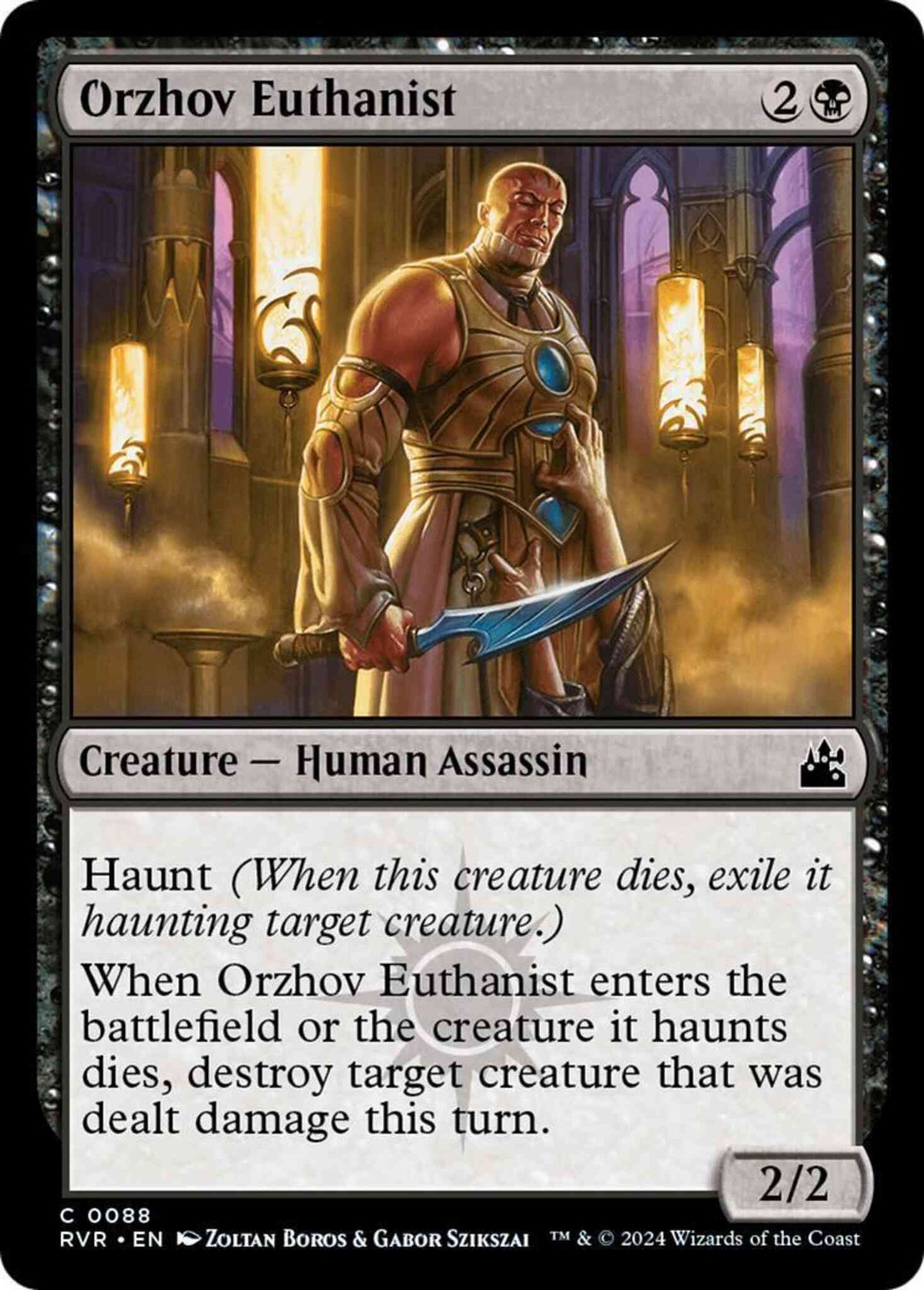 Orzhov Euthanist [88] [Ravnica Remastered] [Non-Foil]