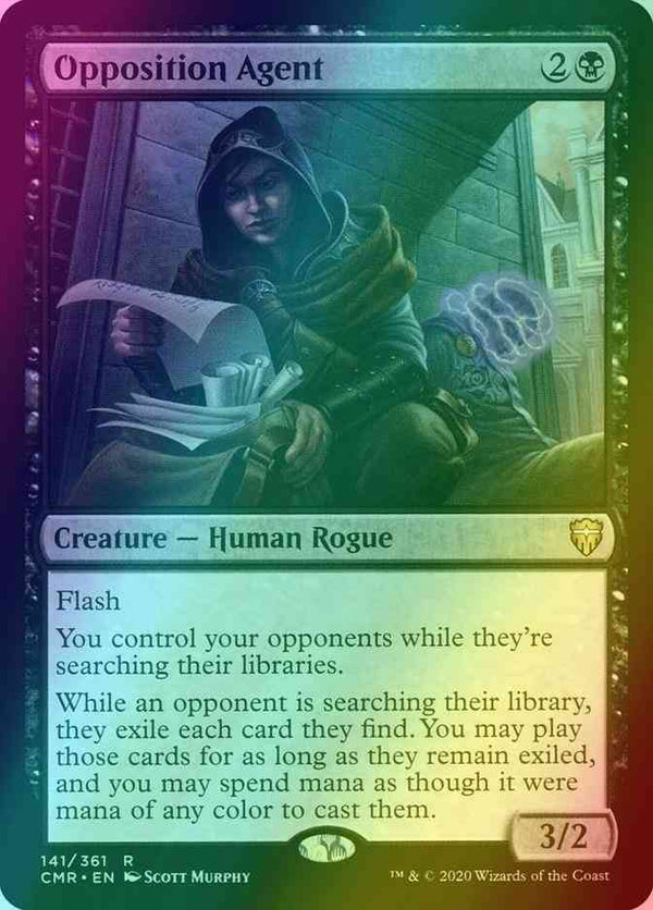 Opposition Agent [141] [Commander Legends] [Foil]
