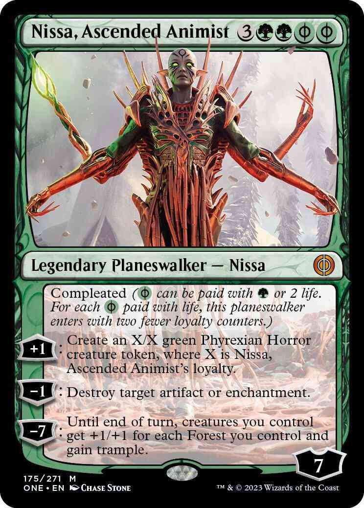 Nissa, Ascended Animist [175] [Phyrexia: All Will Be One] [Non-Foil]