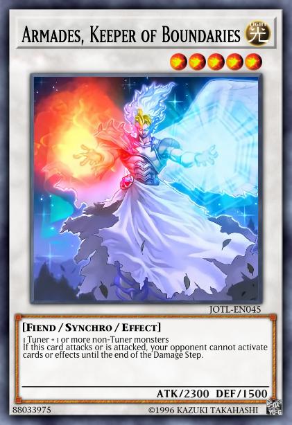 Armades, Keeper of Boundaries - JOTL-EN045 - Secret Rare - 1st Edition