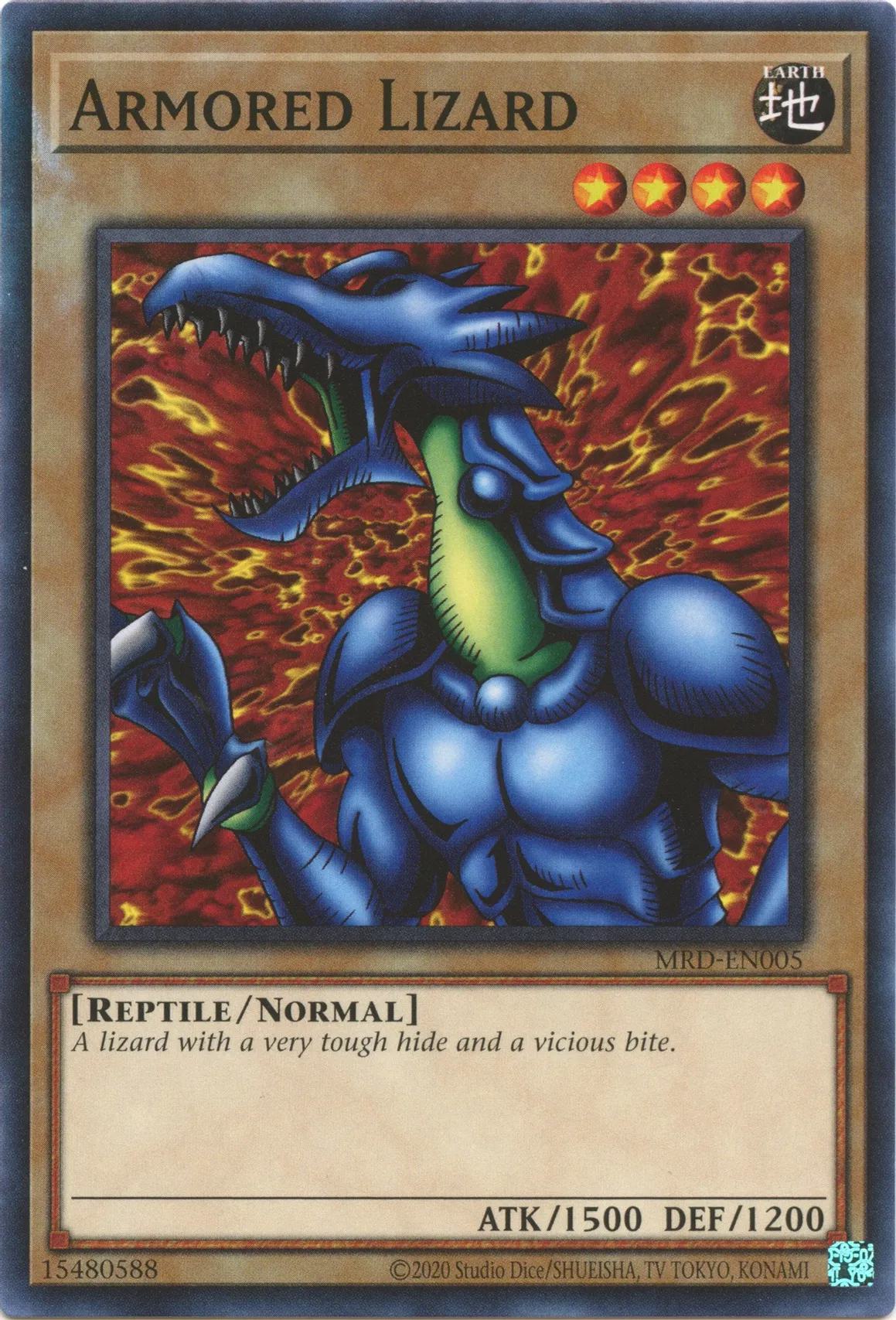 Armored Lizard - 25th Anniversary - MRD-EN005 - Common - Unlimited