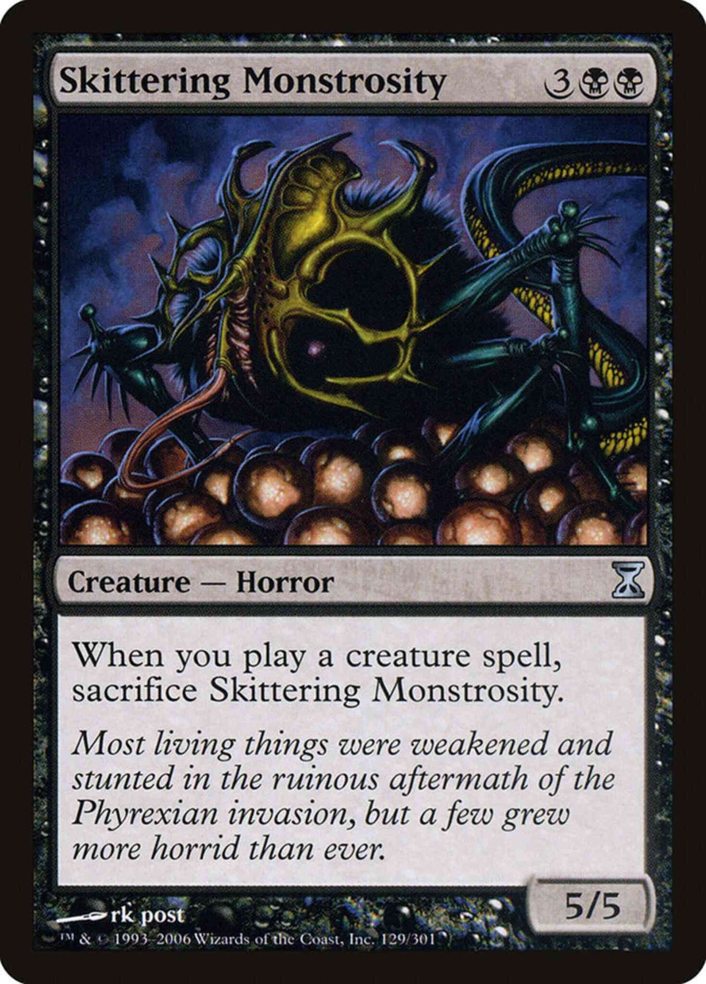 Skittering Monstrosity [129] [Time Spiral] [Non-Foil]