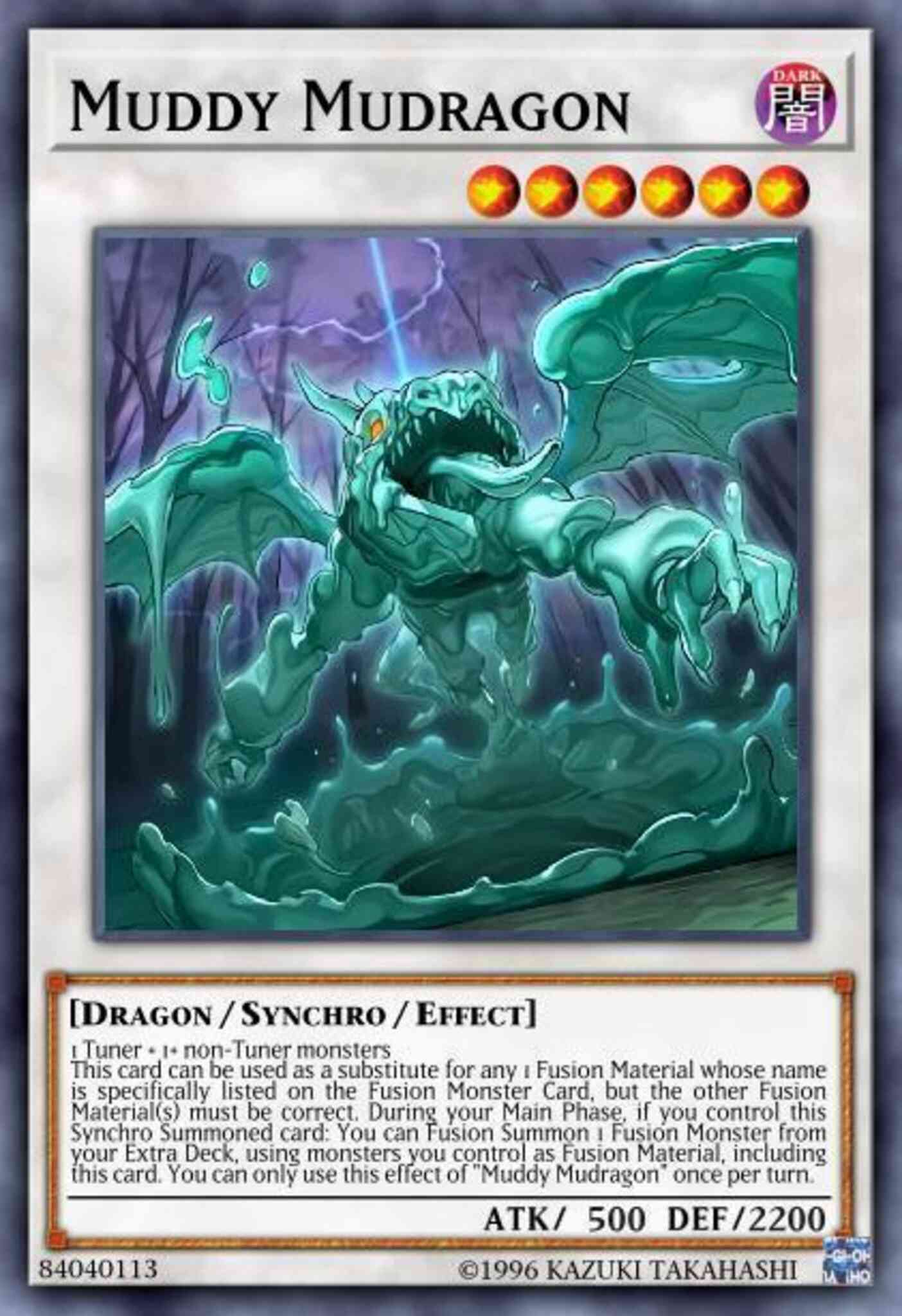 Muddy Mudragon - DANE-EN081 - Rare - 1st Edition