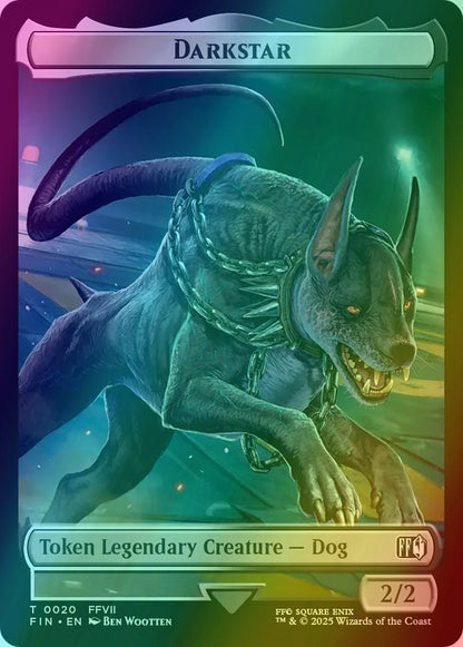 Angelo Token (19) // Darkstar Token (20) [FINAL FANTASY: Tokens] [Foil]