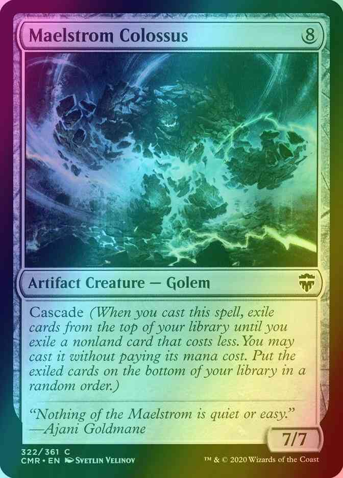 Maelstrom Colossus [322] [Commander Legends] [Foil]
