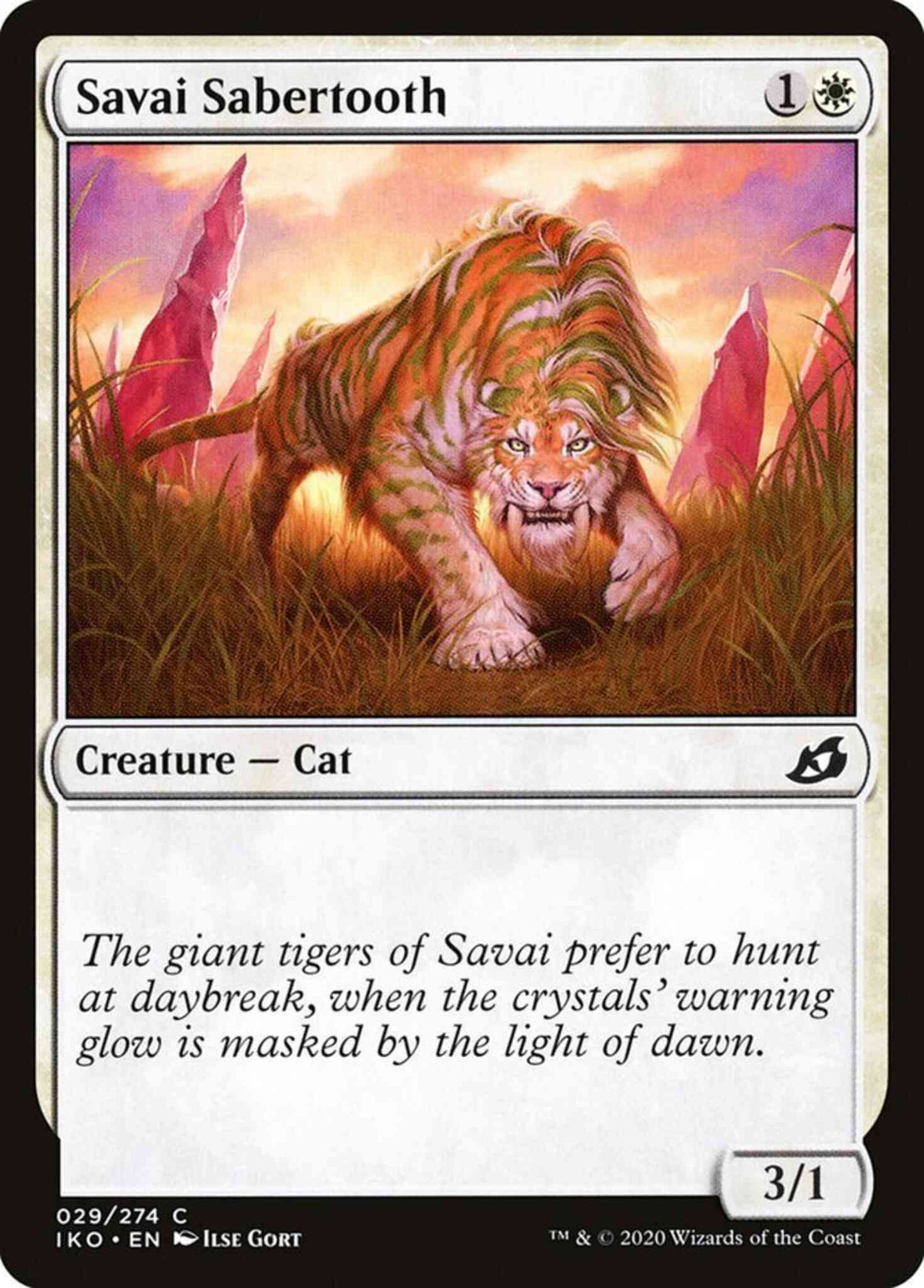 Savai Sabertooth [29] [Ikoria: Lair of Behemoths] [Non-Foil]