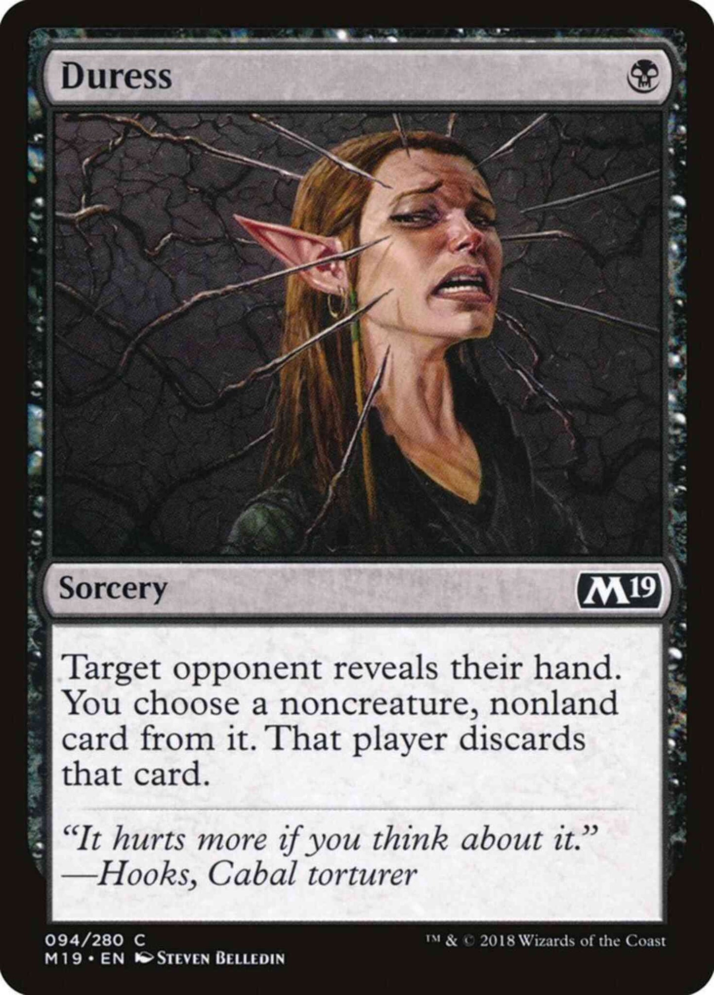 Duress [94] [Core Set 2019] [Non-Foil]