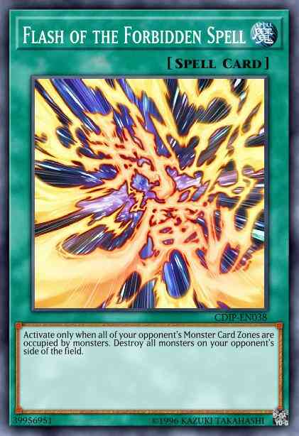 Flash of the Forbidden Spell - CDIP-EN038 - Ultimate Rare - Unlimited