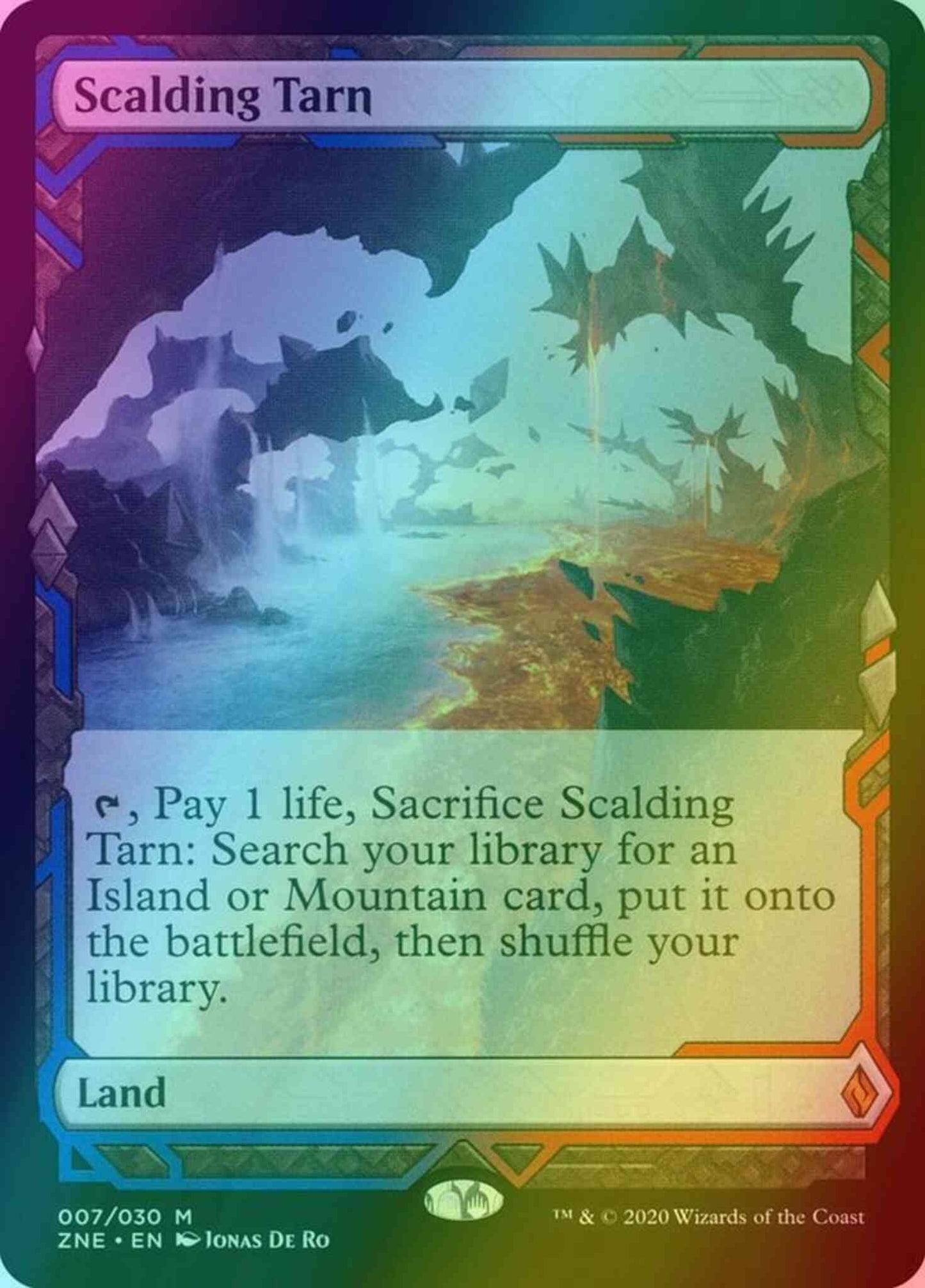 Scalding Tarn [7] [Masterpiece Series] [Zendikar Rising Expeditions] [Foil]