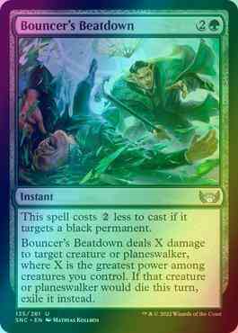 Bouncer's Beatdown [135] [Streets of New Capenna] [Foil]