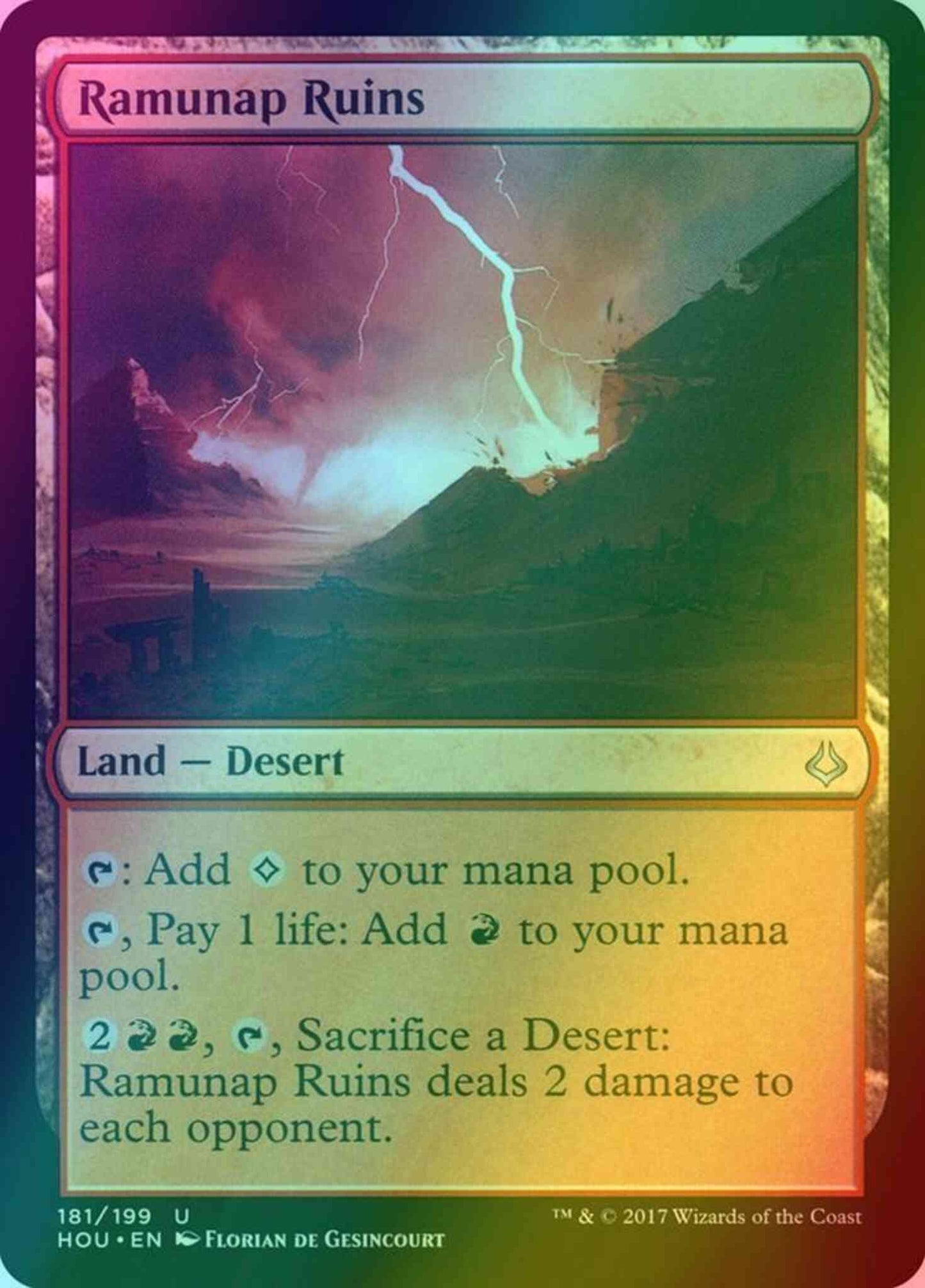 Ramunap Ruins [181] [Hour of Devastation] [Foil]