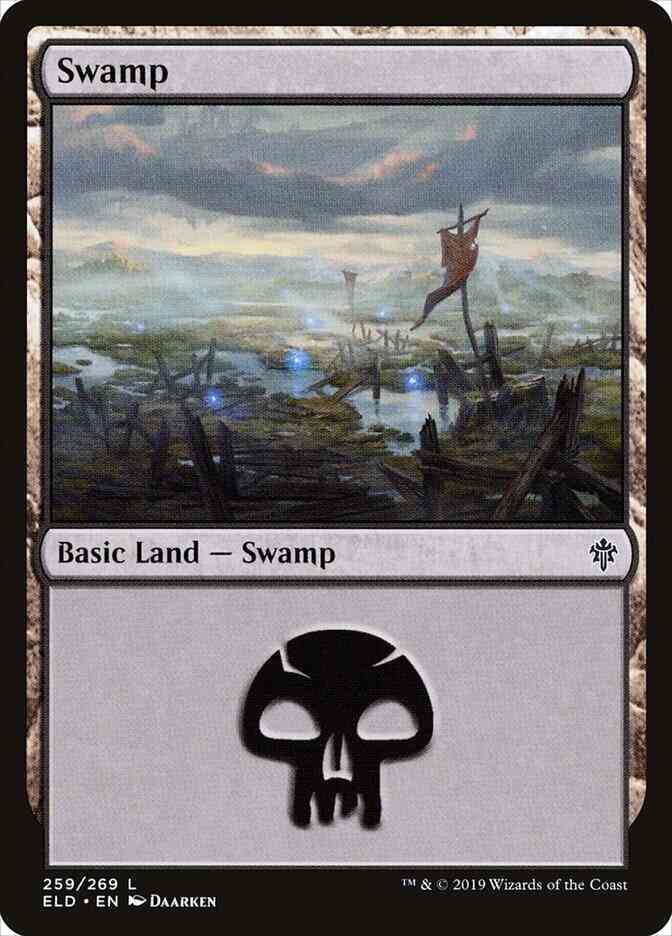 Swamp [259] [Throne of Eldraine] [Non-Foil]