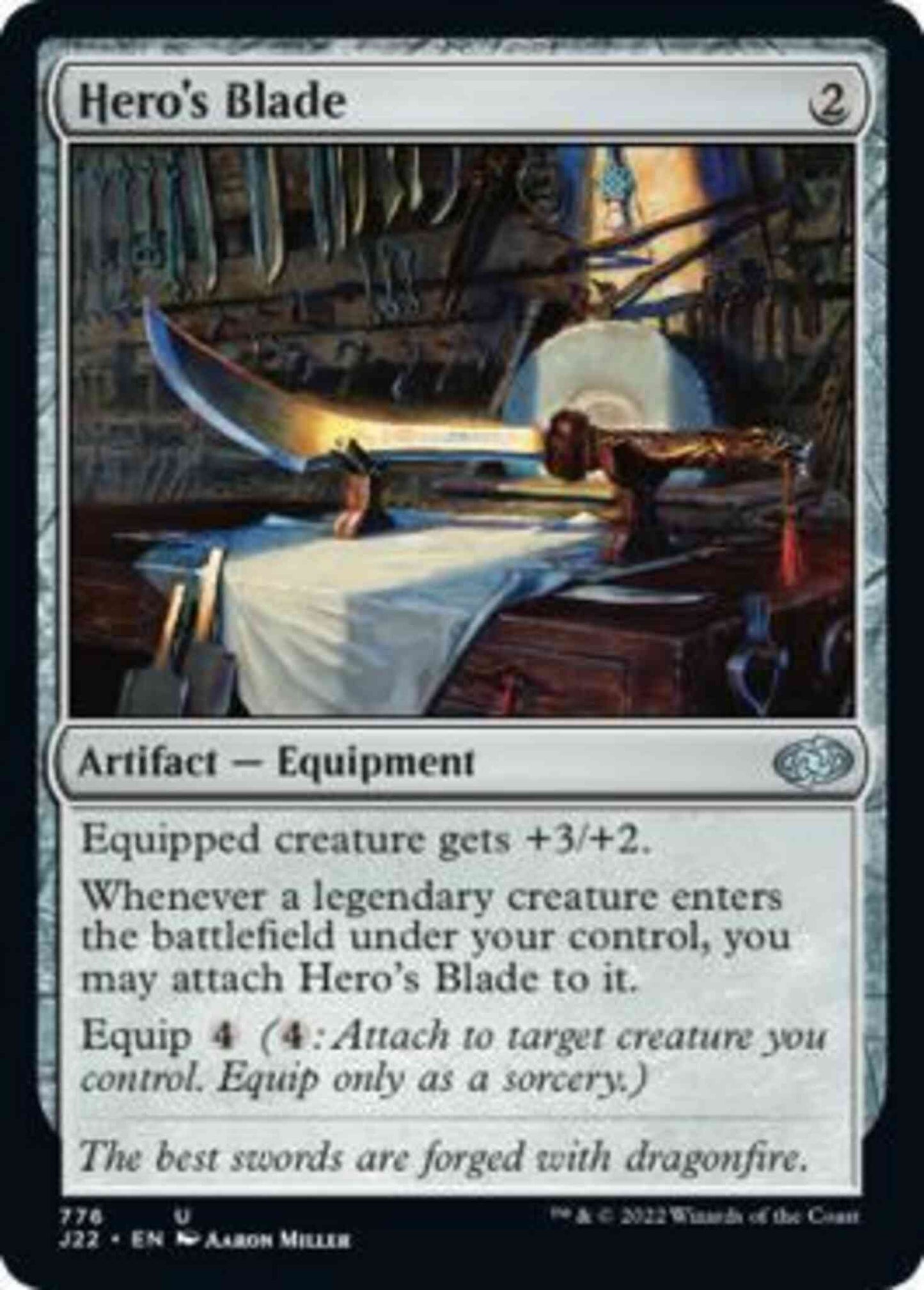 Hero's Blade [776] [Jumpstart 2022] [Non-Foil]