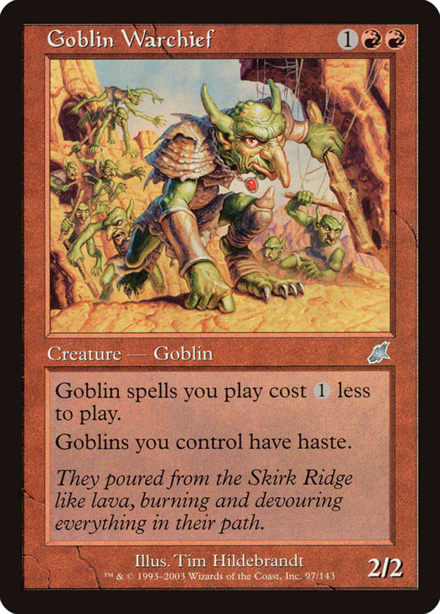 Goblin Warchief [97] [Scourge] [Non-Foil]