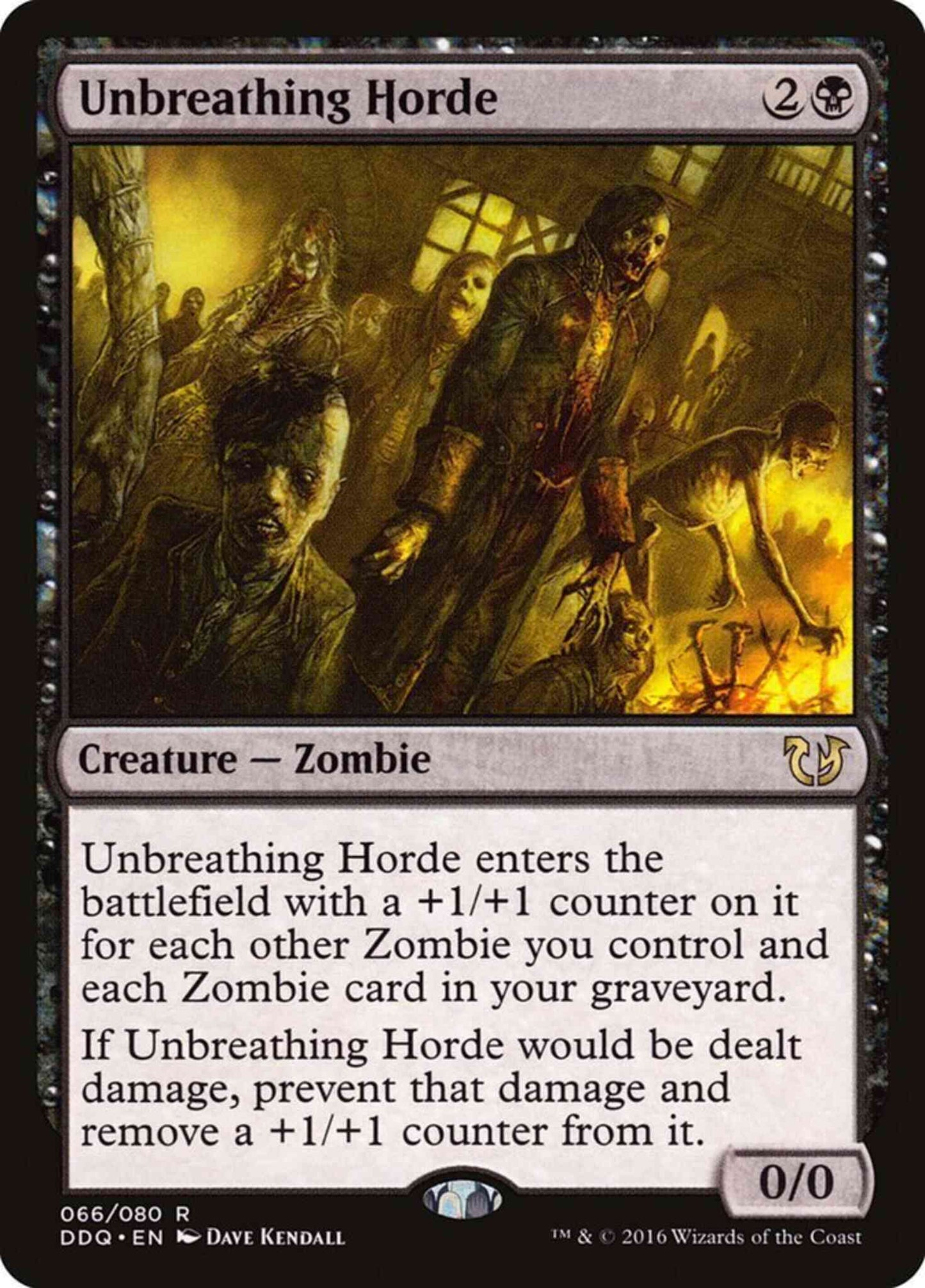 Unbreathing Horde [66] [Duel Decks Blessed vs Cursed] [Non-Foil]