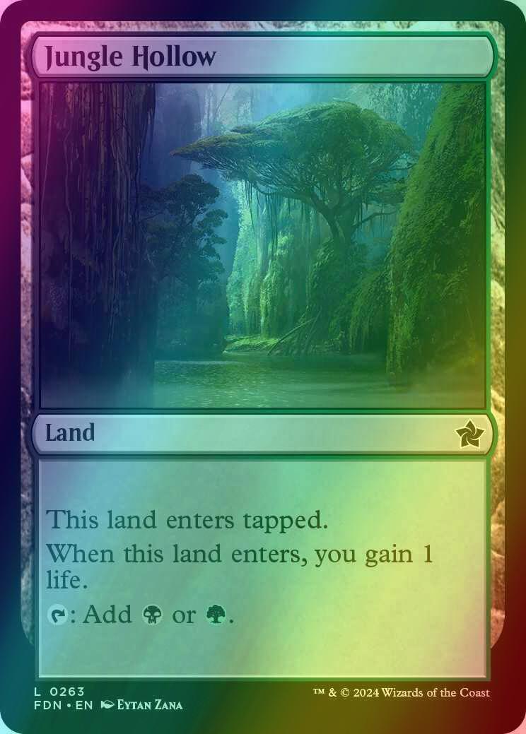 Jungle Hollow [263] [Foundations] [Foil]