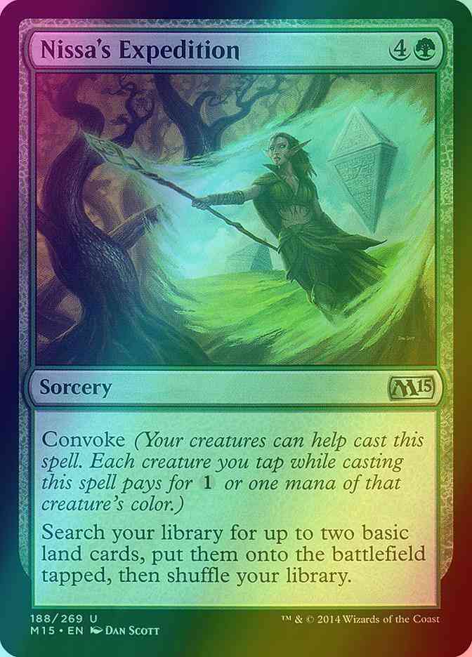 Nissa's Expedition [188] [Magic 2015] [Foil]