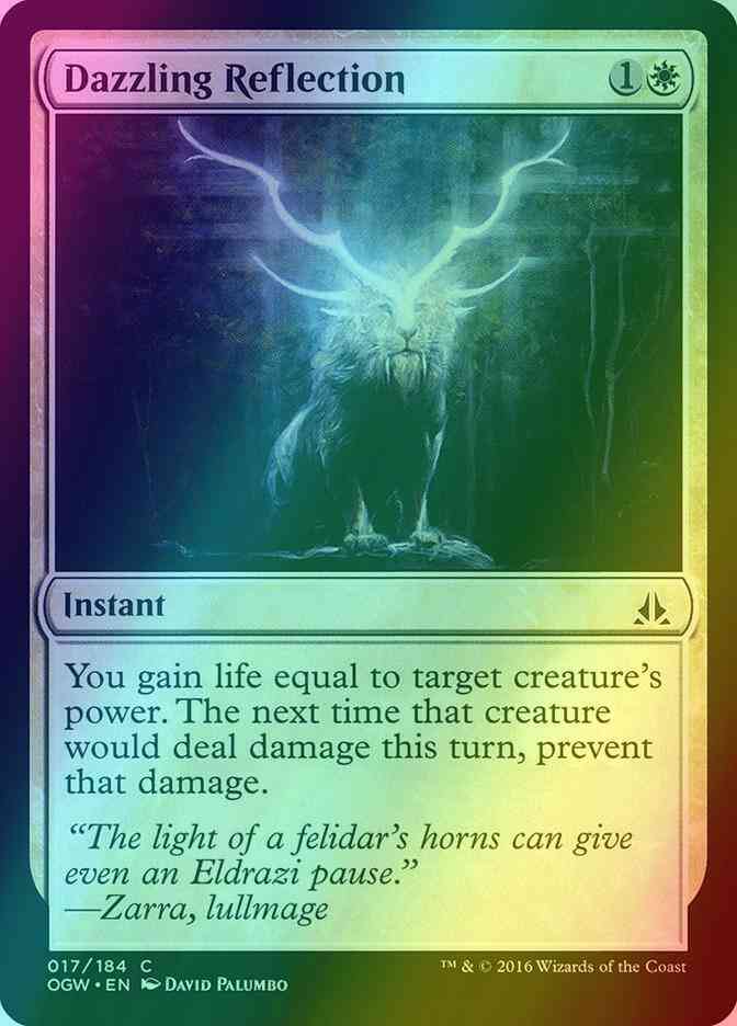 Dazzling Reflection [17] [Oath of the Gatewatch] [Foil]