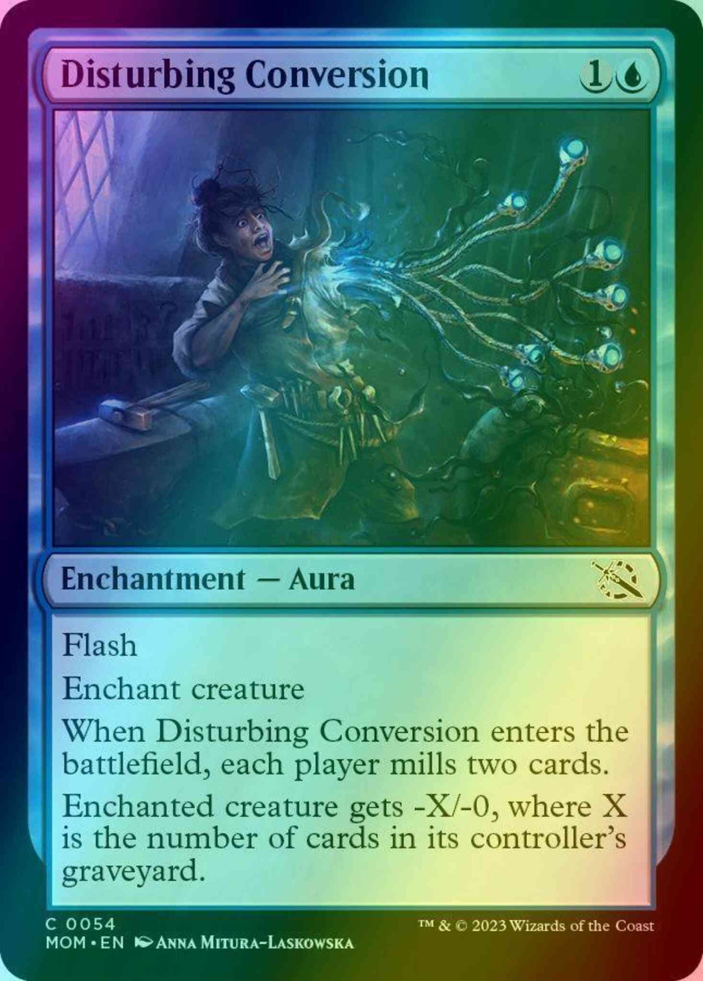 Disturbing Conversion [54] [March of the Machine] [Foil]