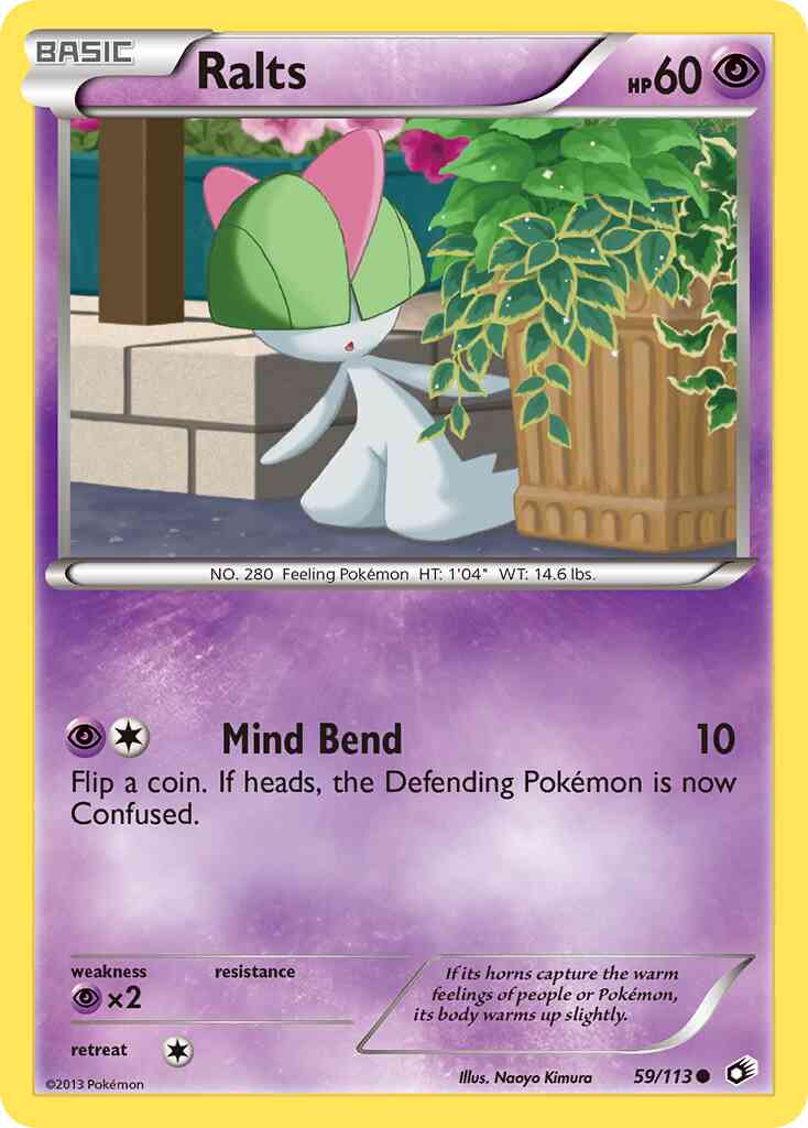 Ralts - 59/113 - Common [bw11-59] [Reverse Holo]