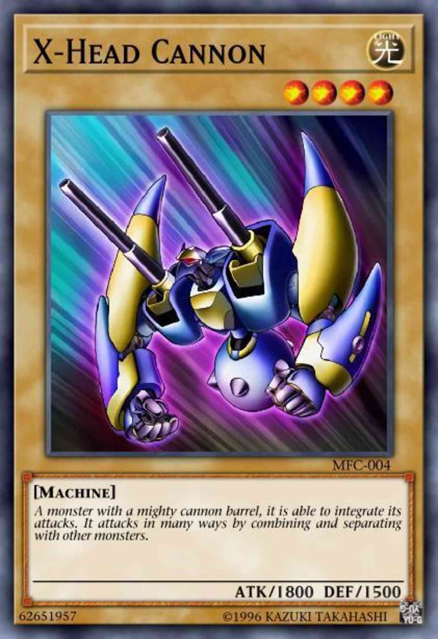 X-Head Cannon - SDKS-EN005 - Common - 1st Edition