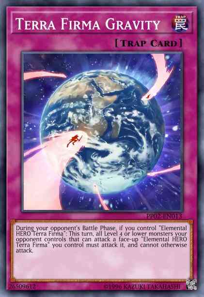 Terra Firma Gravity - LCGX-EN121 - Rare - 1st Edition