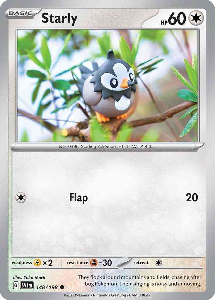 Starly - 148/198 - Common [sv01-148] [Non-Holo]