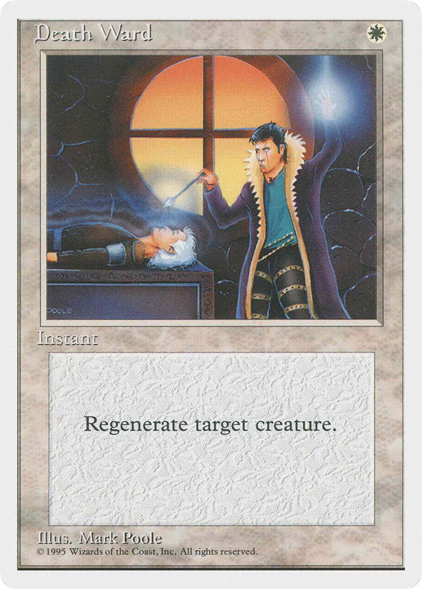 Death Ward [21] [Fourth Edition] [Non-Foil]