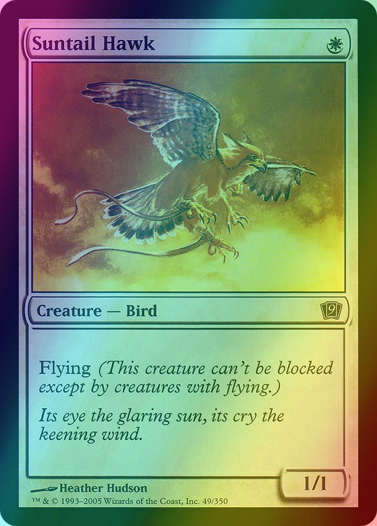Suntail Hawk [49x] [Ninth Edition] [Foil]