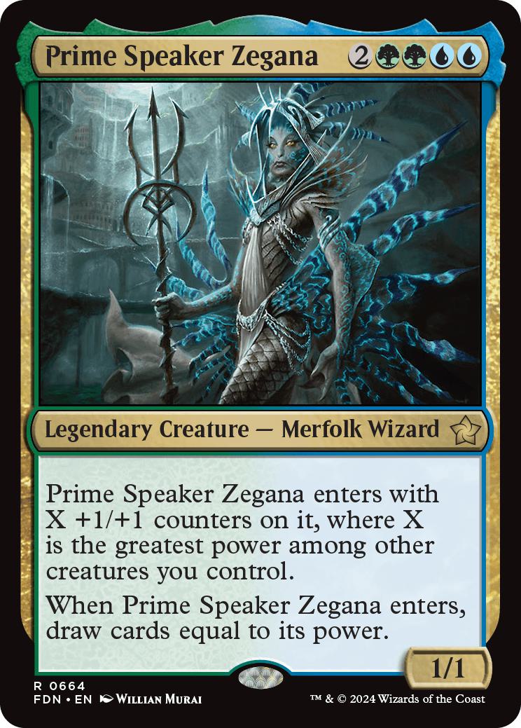 Prime Speaker Zegana [664] [Foundations] [Non-Foil]