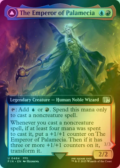 The Emperor of Palamecia // The Lord Master of Hell [484] [Extended Art] [FINAL FANTASY] [Foil]