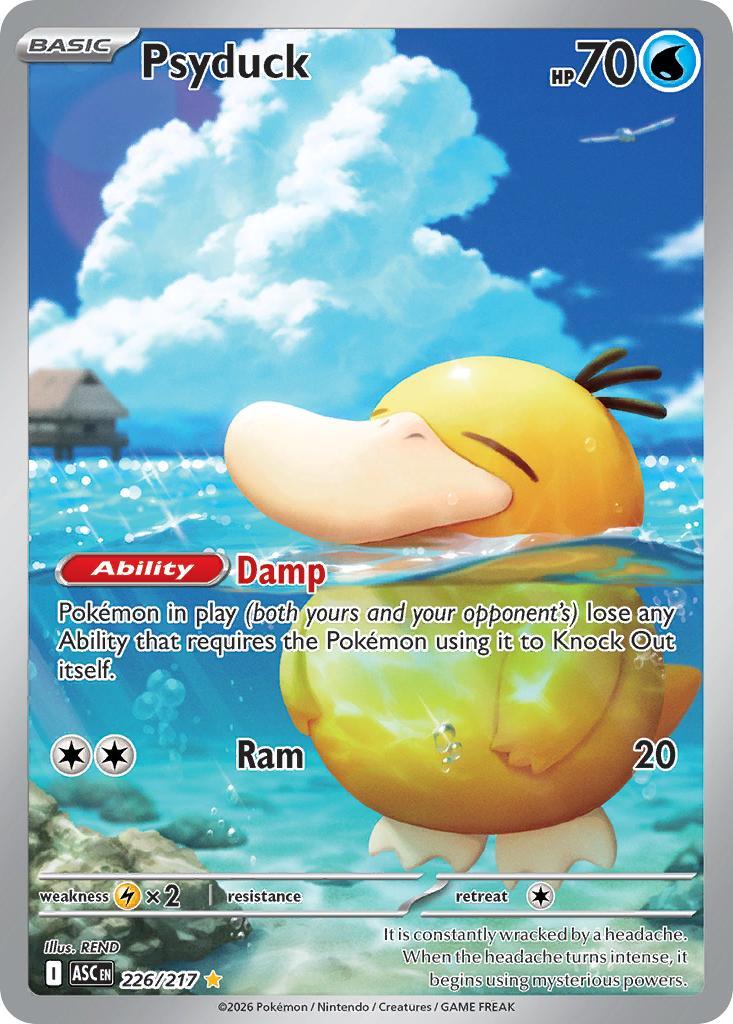 Psyduck - 226/217 - Illustration Rare [me025-226] [Ultra]