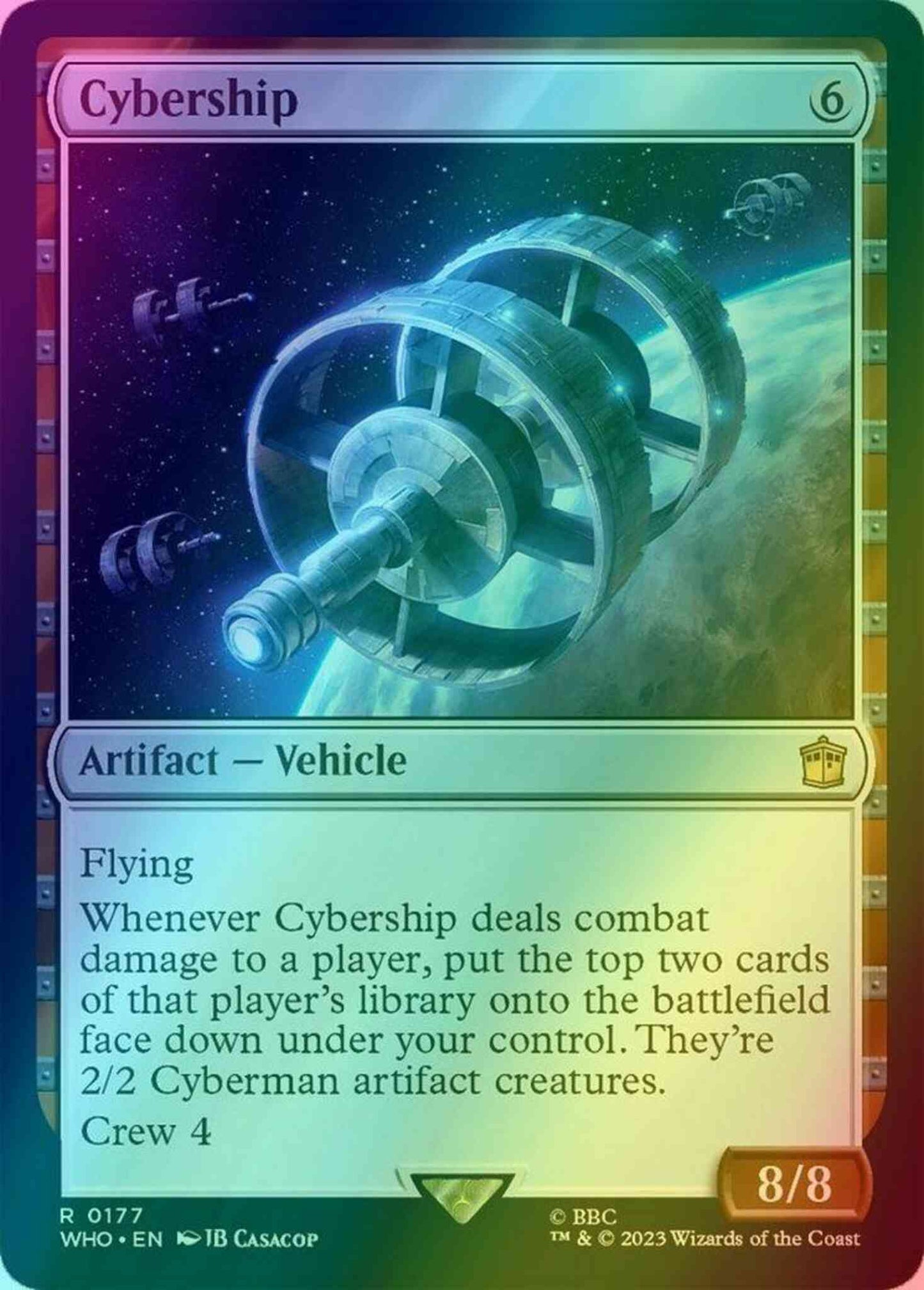 Cybership [177] [Universes Beyond: Doctor Who] [Foil]