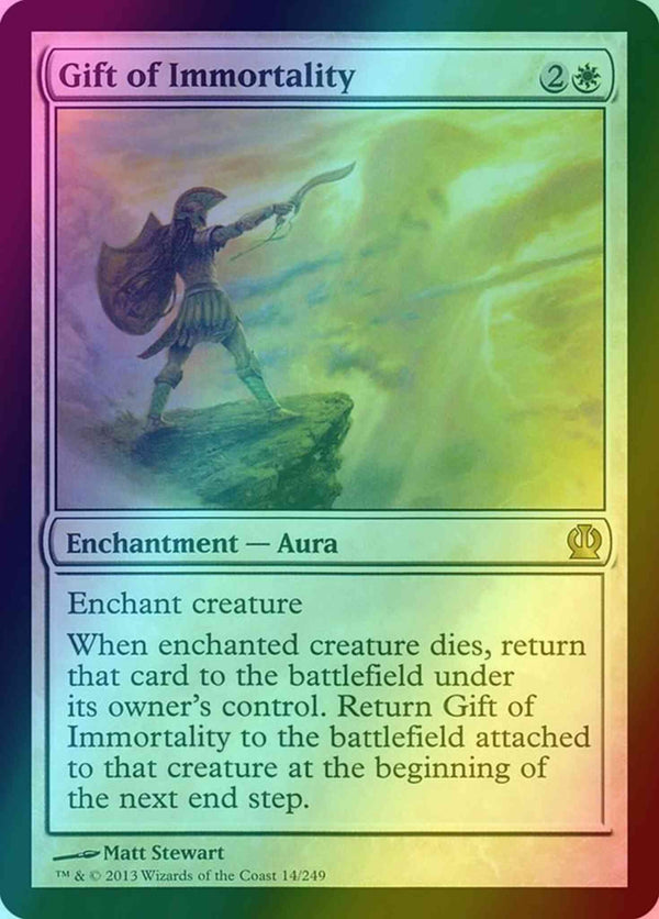 Gift of Immortality [14] [Theros] [Foil]