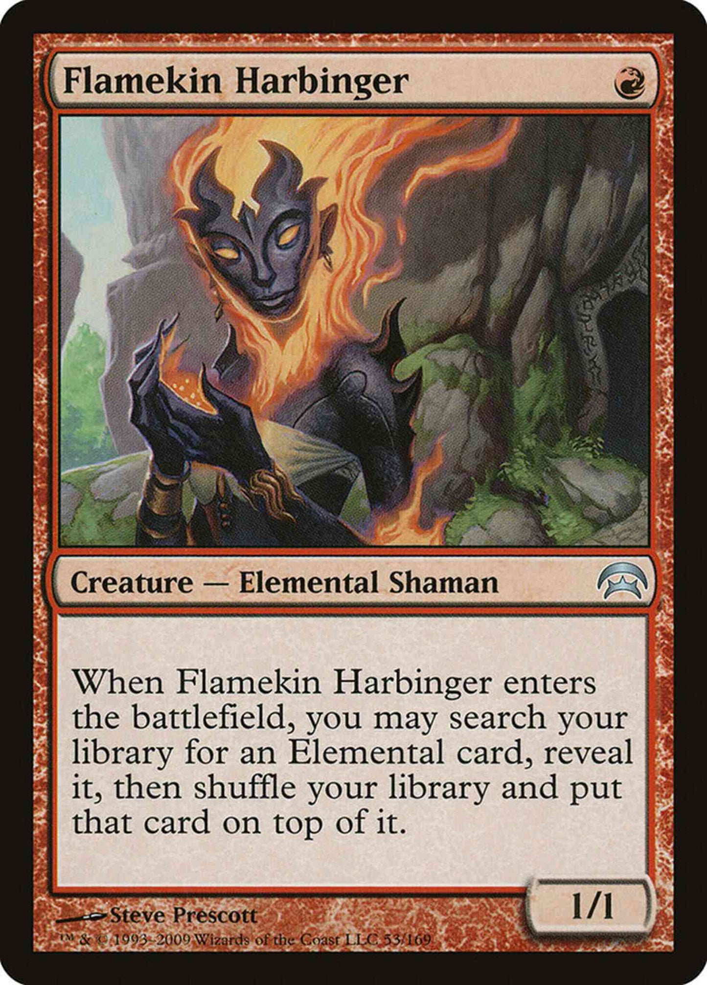 Flamekin Harbinger [53] [Planechase] [Non-Foil]