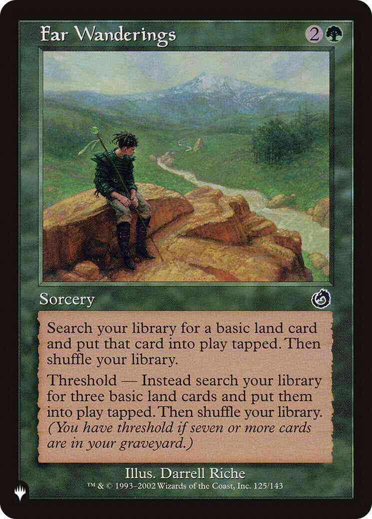 Far Wanderings [TOR-125] [The List] [Non-Foil]