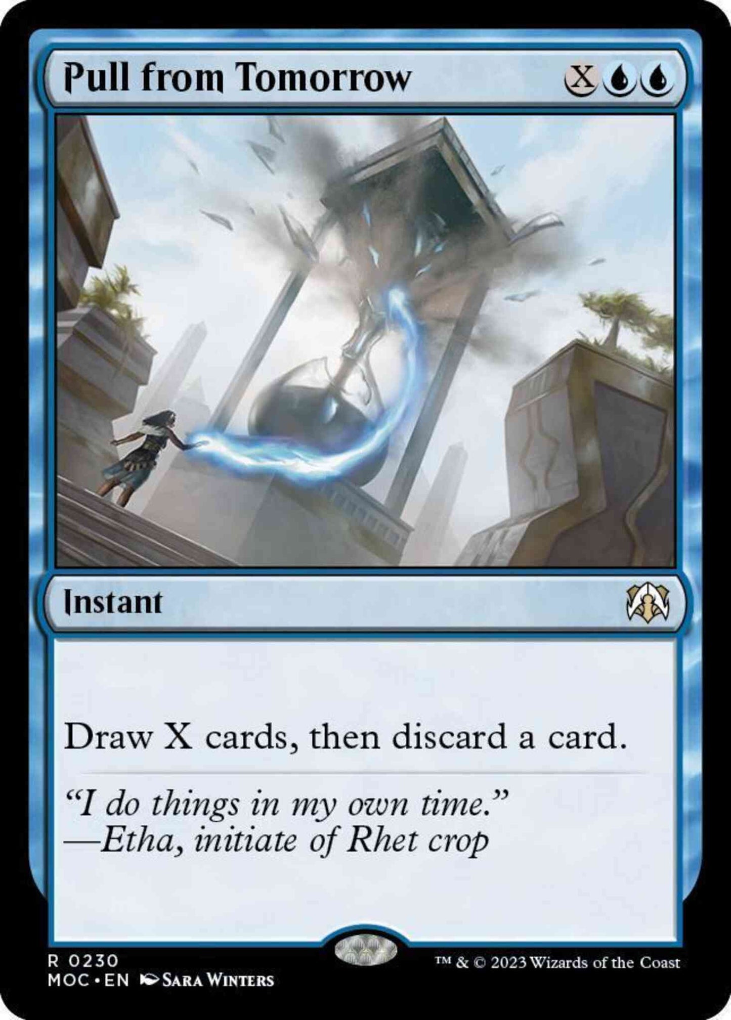 Pull from Tomorrow [230] [March of the Machine: Commander] [Non-Foil]