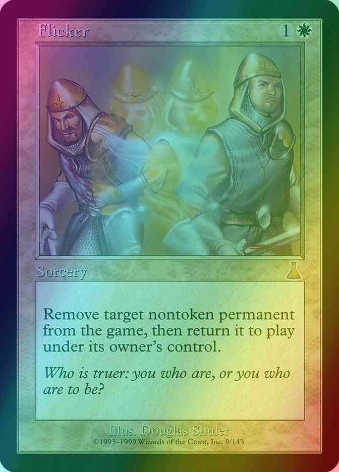 Flicker [9] [Urza's Destiny] [Foil]