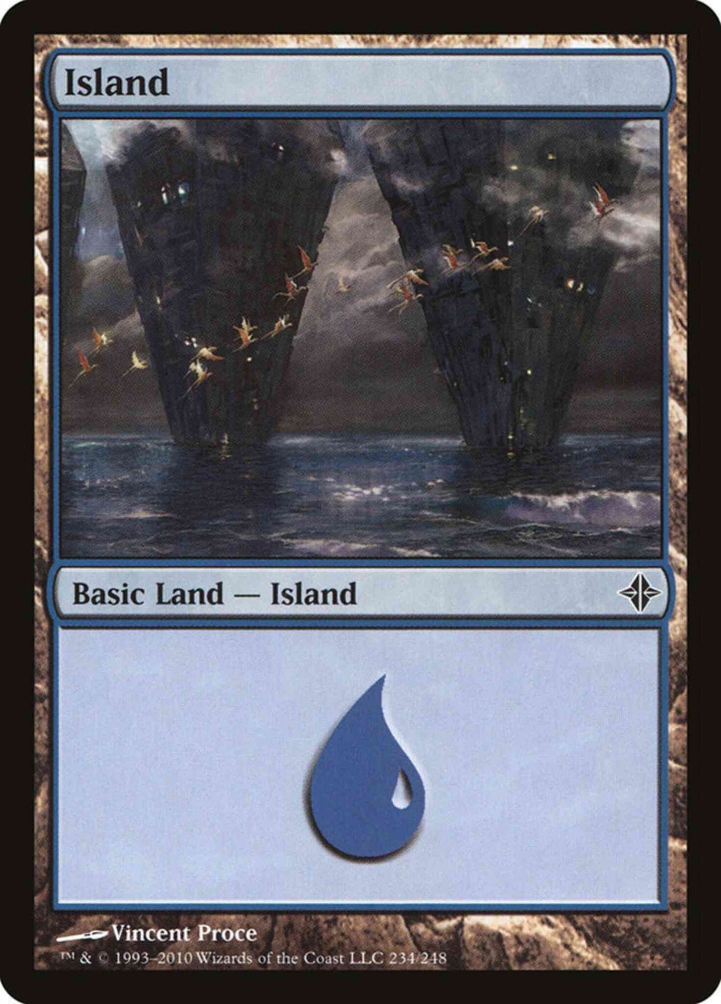 Island [234] [Rise Of The Eldrazi] [Non-Foil]
