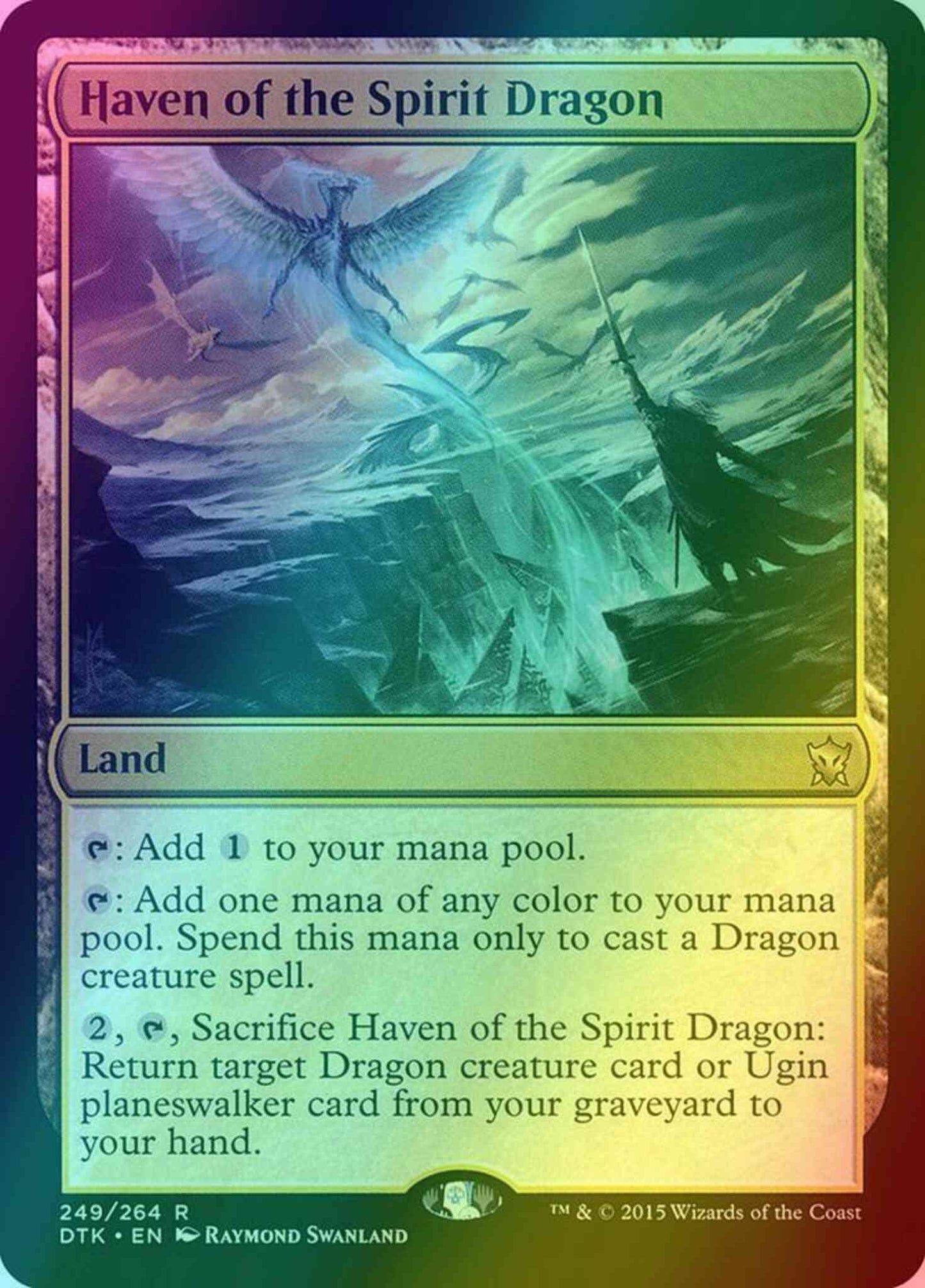 Haven of the Spirit Dragon [249] [Dragons Of Tarkir] [Foil]