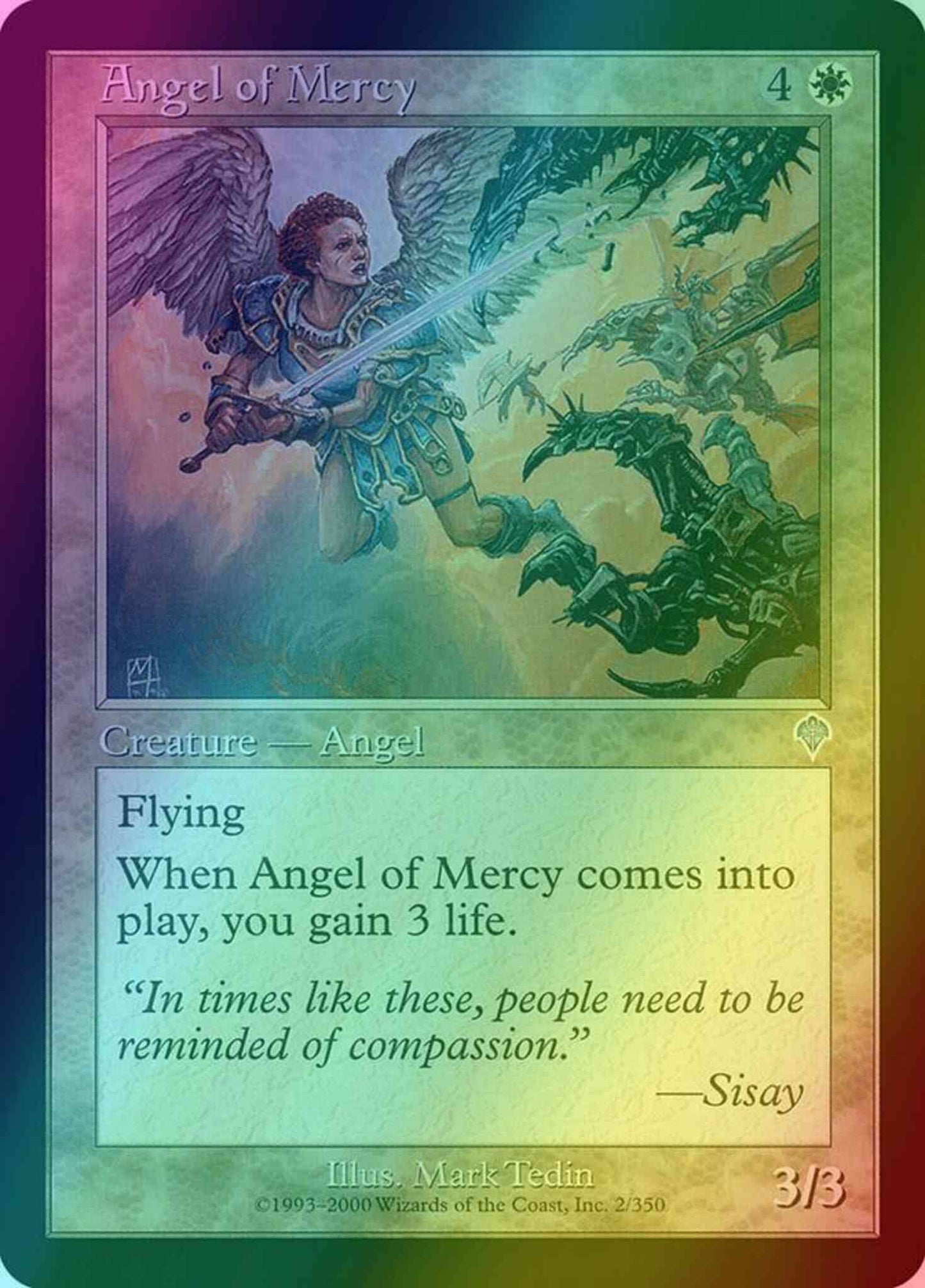 Angel of Mercy [2] [Invasion] [Foil]