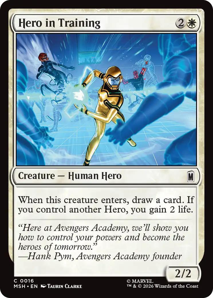 Hero in Training [16] [Marvel Super Heroes] [Non-Foil]