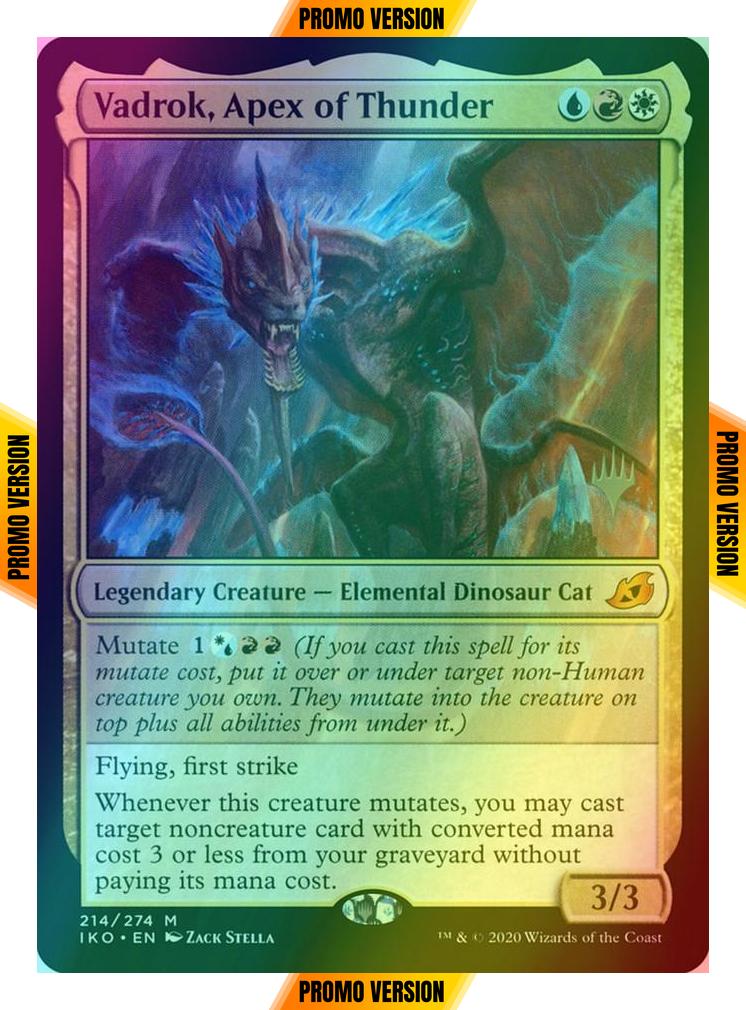 Vadrok, Apex of Thunder [Promo Pack] [214p] [Ikoria: Lair of Behemoths Promos] [Foil]