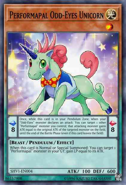 Performapal Odd-Eyes Unicorn - SP17-EN033 - Common - 1st Edition