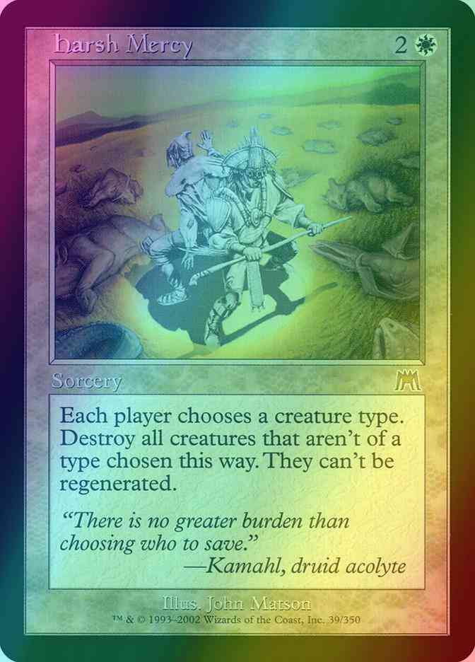 Harsh Mercy [39] [Onslaught] [Foil]
