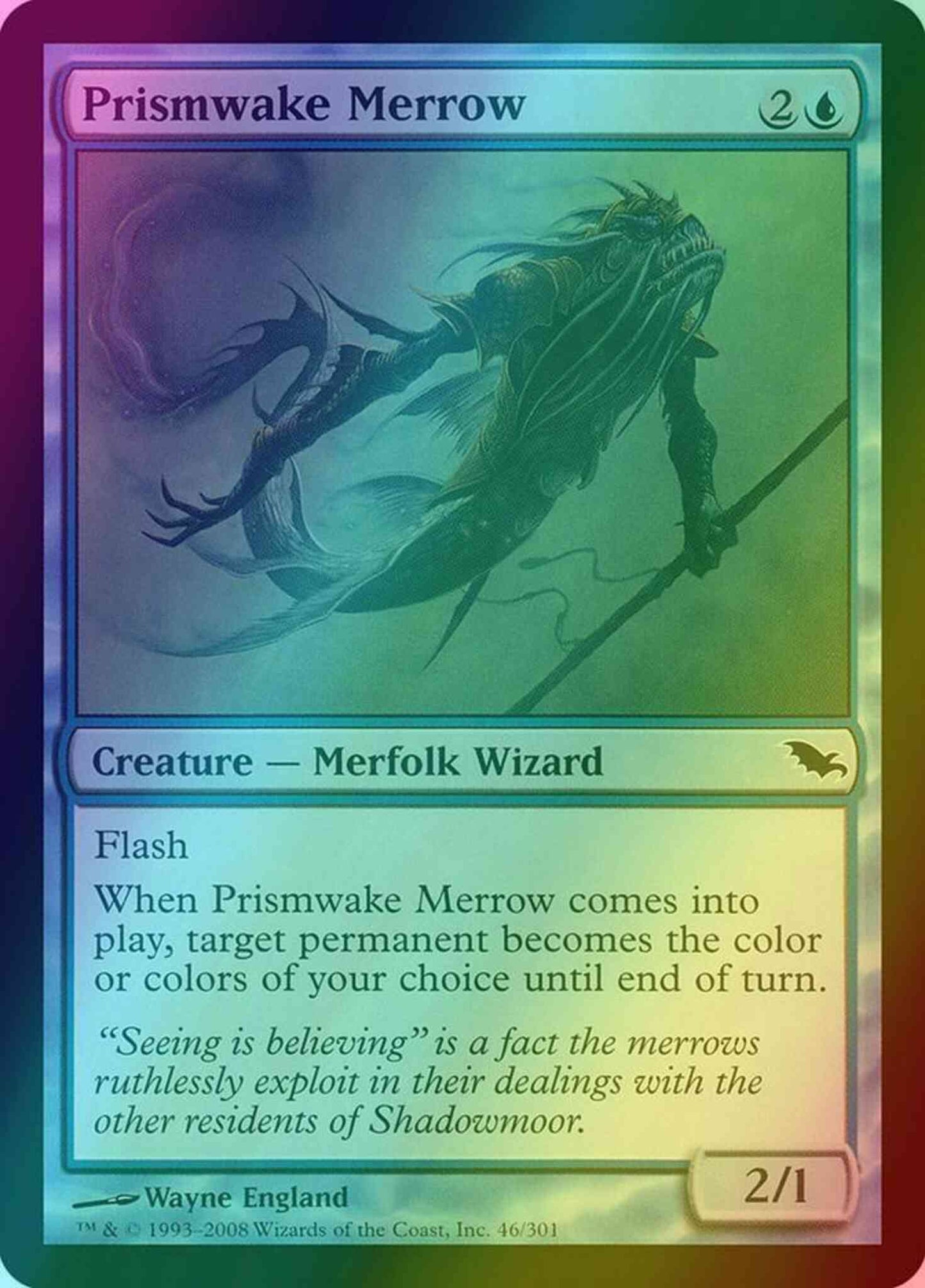 Prismwake Merrow [46] [Shadowmoor] [Foil]