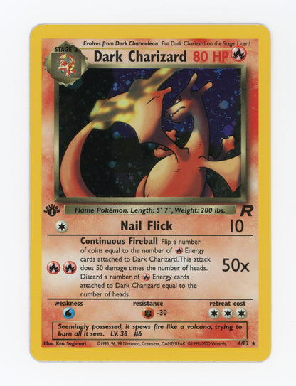 Dark Charizard — Rare|1st Edition|Holo — ID 17558