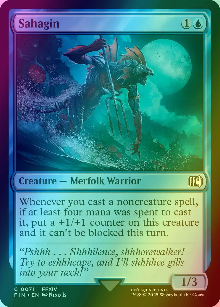 Sahagin [71] [FINAL FANTASY] [Foil]